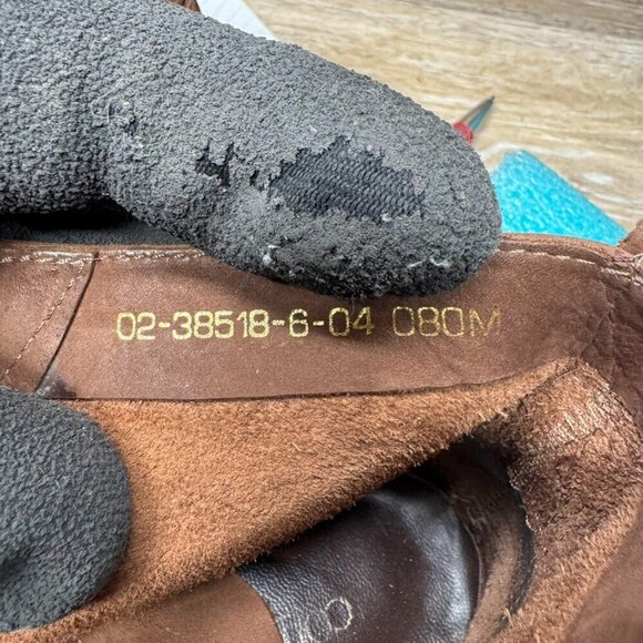 Colorado Moc Toe Brown Leather Chukka Boats Women's Size 9 - Picture 6 of 8